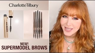 Charlottes Magic Supermodel Brows Makeup Tutorial How To Apply Eyebrow Makeup  Charlotte Tilbury [upl. by Elcarim]