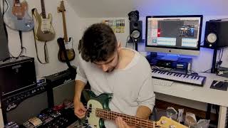 Jacob Collier amp Tori Kelly  Running Out Of Love Bass Cover  Fender Mustang PJ Green [upl. by Carly]