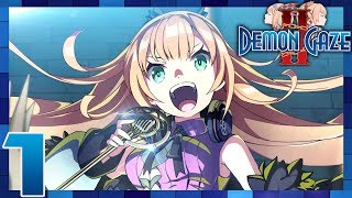 Demon Gaze II  English Walkthrough Part 1 Demon Gazer [upl. by Lorimer]