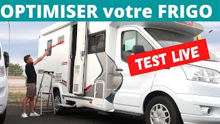 OPTIMISER le frigo lors des FORTES CHALEURS Instant CampingCar [upl. by Oicafinob985]