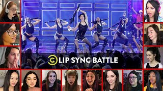 Lip Sync Battle Tom Holland Lady dance reaction mashup  Lipsync battle Singing in the rain umbrella [upl. by Noirb]