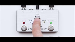 MXR® Clone Looper™ Pedal  Speed Function [upl. by Neelac]