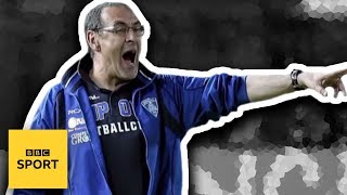 The story of Maurizio Sarri From Tuscany to Chelsea banker to coach  BBC Sport [upl. by Zipnick]