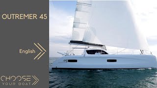 OUTREMER 45 Guided Tour in English [upl. by Ellmyer184]