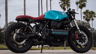 BMW K100 Cafe Racer Build USD Fork Conversion [upl. by Follansbee]