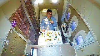 Emirates New B777 quotGame Changerquot First Class Complete Review [upl. by Norwood14]