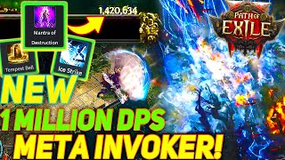 NEW Endgame Meta Invoker Build  1 Million DPS on a Budget  Path of Exile 2 Monk Monk Build syrobe [upl. by Gilberto756]