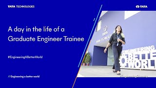 Day in the life of a Graduate Engineer Trainee  Samruddhi Salunke  Tata Technoloiges [upl. by Ycak]