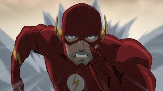 Flash Creates Another Flash Point Justice League Dark Apokolips War Ending Scene [upl. by Nosredneh373]