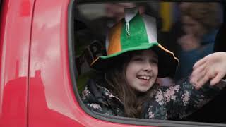 St Patricks Loughrea Parade Highlights 2022 [upl. by Nyrb]