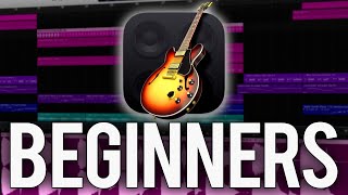 How to Use GarageBand  Tutorial for Beginners [upl. by Anauqal883]