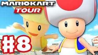 Mario Kart Tour  Gameplay Part 8  Toad Cup Ranked New York Tour Challenges Complete 200cc iOS [upl. by Yatnoed]