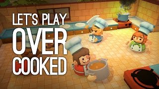 Overcooked Gameplay Lets Play Overcooked  COUCH COOP COOKING [upl. by Margi658]