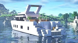 Minecraft How to build 3 Boat Rack Designs Tutorial [upl. by Tse]