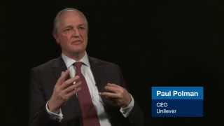 Committing to sustainability with Unilever CEO Paul Polman [upl. by Leahcimaj69]