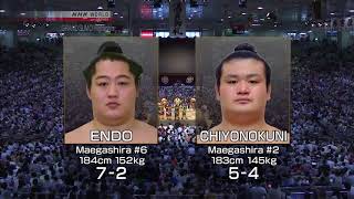 Day 10  GRAND SUMO Highlights  Video On Demand  NHK WORLD  English [upl. by Erodavlas]