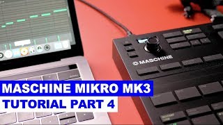 Maschine Mikro MK3 Tutorial Part 4 Sample Slicing amp LoFi Beats [upl. by Kovar]