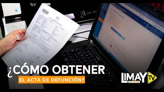 ¿Cómo obtener el acta de defunción [upl. by Siddra]