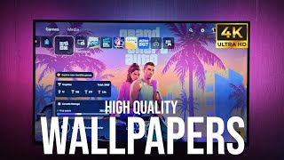 How To Get 4K Wallpapers for your PS5 [upl. by Ailsun798]