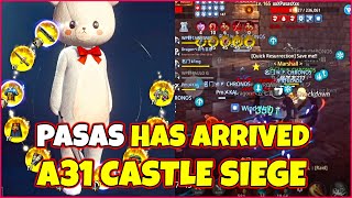 550K PS PASAS JUMP TO A31 CASTLE SIEGE  A31 WB CONTEST  FFAM VS HOFR  MIR4 [upl. by Nolat]