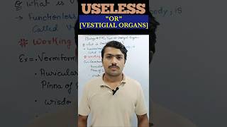 Vestigial organ class 12 l What is Atavism atavism evolution biology neet bio shorts viral [upl. by Hanzelin542]