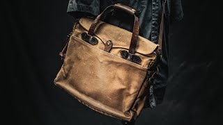 Filson Original Briefcase Review [upl. by Assela67]