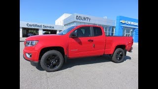 2017 Colorado LT 2WD Extended Cab Red Hot [upl. by Nylasor959]