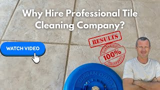 Why Hire Professional Tile Cleaning Company Watch The Difference tilecleaning groutcleaning [upl. by Solotsopa653]