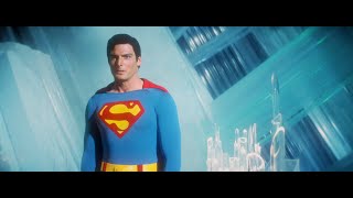 Superman IV New Fortress of Solitude RemasteredUpgrade Scene [upl. by Nonie962]