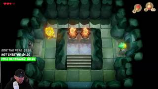 Zelda Links Awakening Second Dungeon Boss amp Key Full Walkthrough Bottle Grotto How To Light Fire [upl. by Swanhildas]