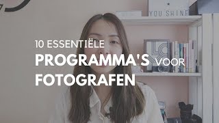 10x essentiële software voor fotografen [upl. by Airogerg]