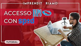 Come fare laccesso al sito dellINPS con lo SPID [upl. by Eadith]