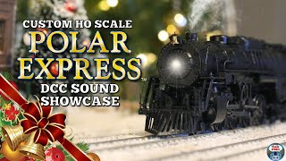 HO Scale Polar Express Custom DCC Sound Showcase  File Release [upl. by Rillings596]