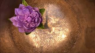 ASMR Klangschalen Lotus Meditation OM singing bowls lotus meditation [upl. by Mobley240]