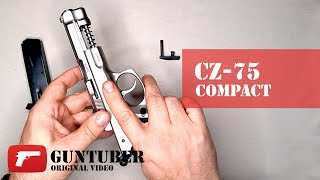 CZUSA CZ75 Compact 9mm  How to Disassembly and Reassembly Field Strip [upl. by Der]