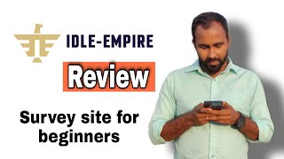 IdleEmpire Review  New survey site with low payout [upl. by Chlori]