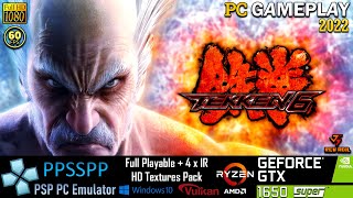 PPSSPP Tekken 6 PC Gameplay  Full Playable  PSP Emulator  1080p60FPS  2022 Latest [upl. by Notslah]