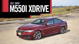 2021 BMW M550i xDrive  Why Buy The M5 [upl. by Ettezyl540]