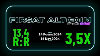 Uzaya Çıkmadan Yakalanması Gereken Bir Altcoin 13 RR Kazandıracak Coin Teknik Analiz [upl. by Therese39]