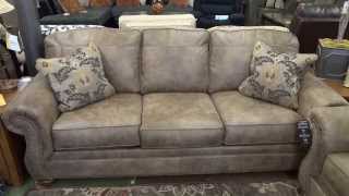 Ashley Furniture Larkinhurst Earth Couch amp Loveseat Review [upl. by Netti]