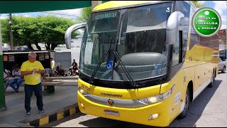 Ônibus Itapemirim volta a Timbaúba  Saíndo da Rodoviária para São Paulo via Caruaru [upl. by Aggappera]