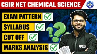 CSIR NET Chemical Science  Exam Pattern  Syllabus  Cutoff  Marks [upl. by Therine]