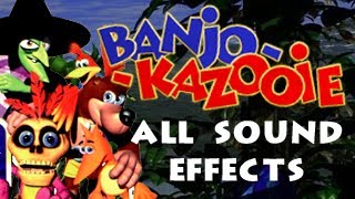 BanjoKazooie All Sound Effects [upl. by Marcus435]