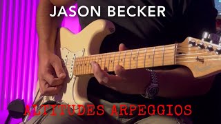 Jason Becker  Altitudes Arpeggios [upl. by Latonia767]