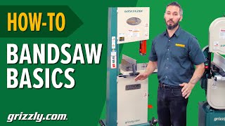 Grizzly Bandsaw Basics Watch Before You Buy [upl. by Htebiram]