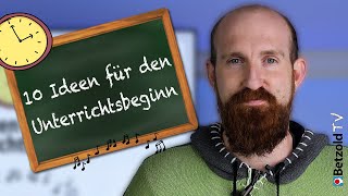 10 Ideen 💡 für einen kreativen Unterrichtsbeginn  Betzold TV [upl. by Ajnin]