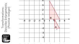 Transformations Describe Enlargements Positive Integer Grade 4  OnMaths GCSE Maths Revision [upl. by Ataner]