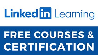 LinkedIn Learning  Free Online Courses with Certificates [upl. by Ahselrac]