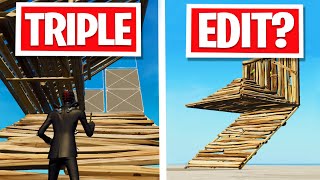 How to TRIPLE EDIT like a PRO  Fortnite Tips and Tricks 101 [upl. by Benia]