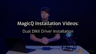 MagicQ Installation Videos Dual DMX Two Universe DMX Installation [upl. by Ben]